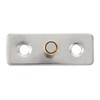 sourcingmap 49mmx16mm 8mm Shaft Diamter Stainless Steel Lower Guide for