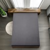 Utopia Bedding Single Fitted Sheet, Grey - 12 Inch (30cm)