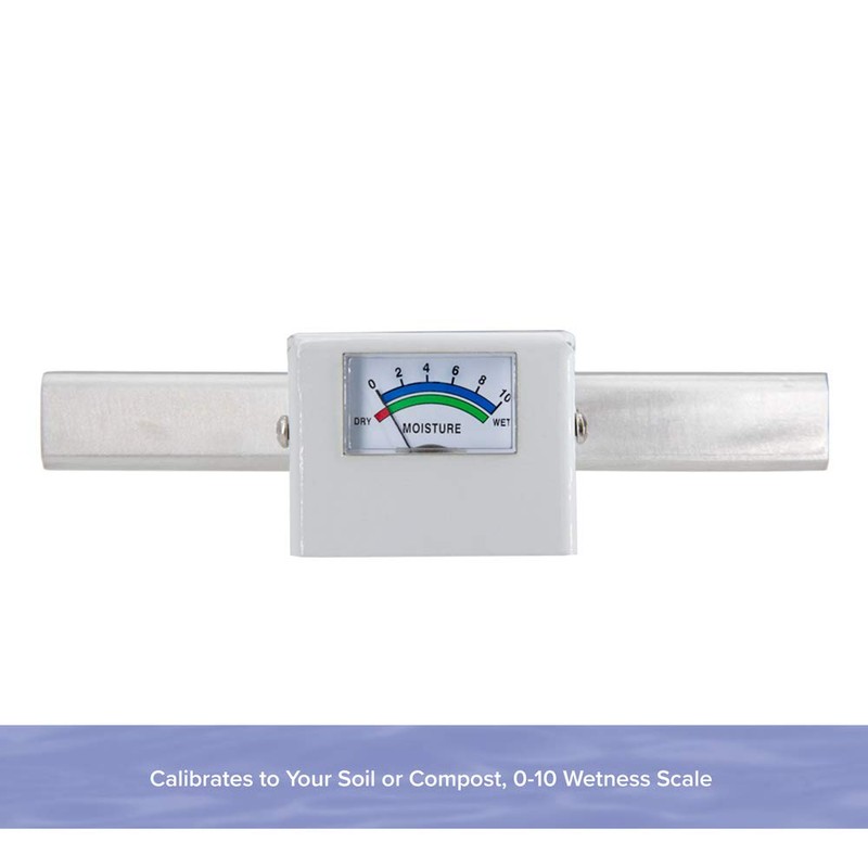 REOTEMP Garden and Compost Moisture Meter (36 Inch Stem)