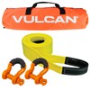 Vulcan Heavy Duty Tow Strap Kit - Includes 3" x