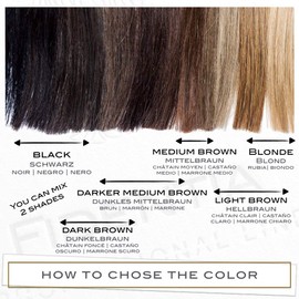 Fidentia Hair Concealer Hair Thickening Hair Powder for Hair Roots / Grey Cover, 12 g 12g