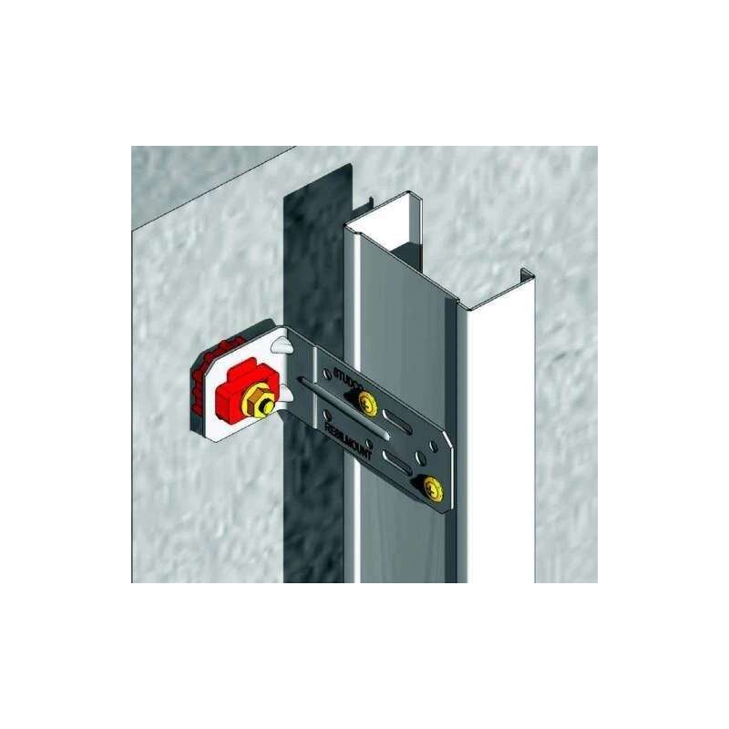 Resilmount Sound Isolation Solutions A48R Resilmount Sound Isolation Bracket -