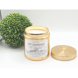 St Louis Candle Co - Fall Farmhouse | 9 oz | Pumpkin| Fall Candles | Autumn decor | Fall Candles | Autumn | made with coconut soy wax | FALL CANDLE | GIFT | Long Lasting | Made in the U.S.A.