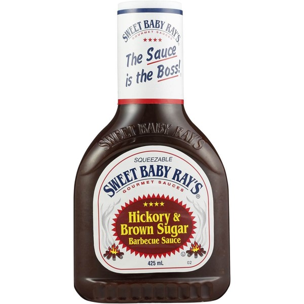 Sweet Baby Rays Hickory & Brown Sugar Barbecue Sauce 510g