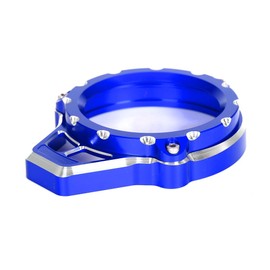 3D CNC Transparent Front Speedometer Tachographs Gauge Cover Trim Ring Compatible with Monkey 125 DAX125 ST125 Trail 125 CT 125 2018-2024 (Blue)