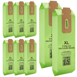 8 Packs Vacuum Bags for Oreck Type CC, Compatible with All Oreck XL Upright Vacuum Cleaner - Replaces Part # CCPK8DW