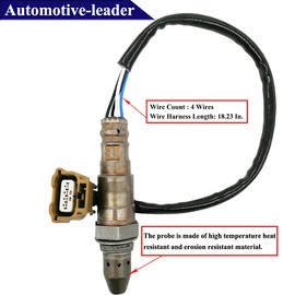 Automotive-leader 234-9135 Relación de combustible de aire ascendente Sensor de oxígeno O2 1 AFR Reemplazo 2013-2014 para Nissan Altima V6 3.5L, para 2011-2013 para Nissan Quest V6 3.5L 22693-1JA0A 211500-7630 4 4