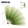 TENDER EPOCH 6 PCS Faux Pampas Grass Arrangement - 18"/45cm