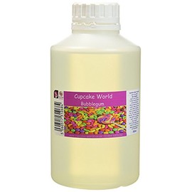 Cupcake World Intense Food Flavouring, Bubblegum, 500 ml