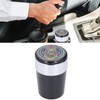Car Ashtray Smokeless Blue LED Ashtray Cup Holder with Double