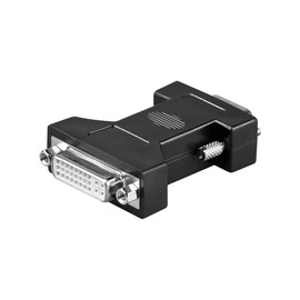 Wentronic 68029-GB DVI (24+5) Plug to 15 Pin VGA HD Jack Analog DVI/VGA Adapter