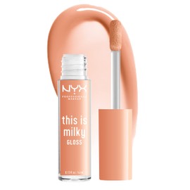 NYX PROFESSIONAL MAKEUP This Is Milky Gloss, Vegan Lip Gloss - Milk N Hunny