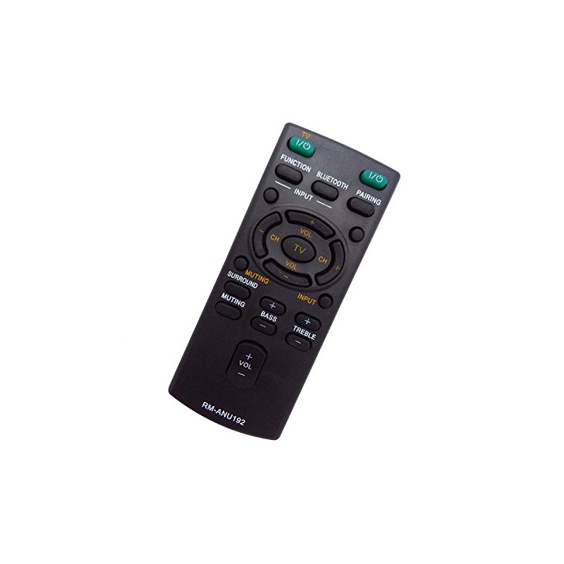 Replaced New RM-ANU192 Sound Bar Remote fit for Sony Sound