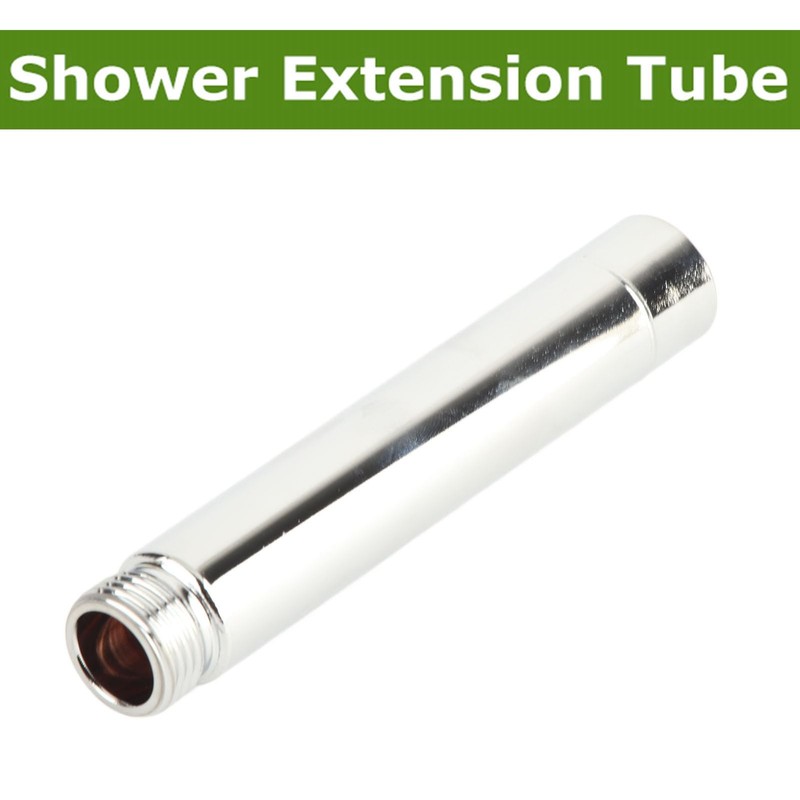 4 Inch Shower Extension Tube Stainless Steel Round Shower Pipe