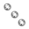 uxcell 150PCS Internal Tooth Starlock Push on Locking Washers M4
