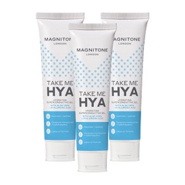 MAGNITONE Take Me Hya - Hydrating Superconductive Gel with Aloe Vera + Hyaluronic Acid, for LiftOff Microcurrent Facial Toning Device - Hydrates & Soothes, Cruelty Free & Vegan (Pack of 3)