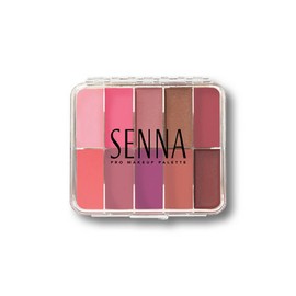 Senna Cosmetics Slipcover Palette Small Cheeky Blush 1, Matte & Glow