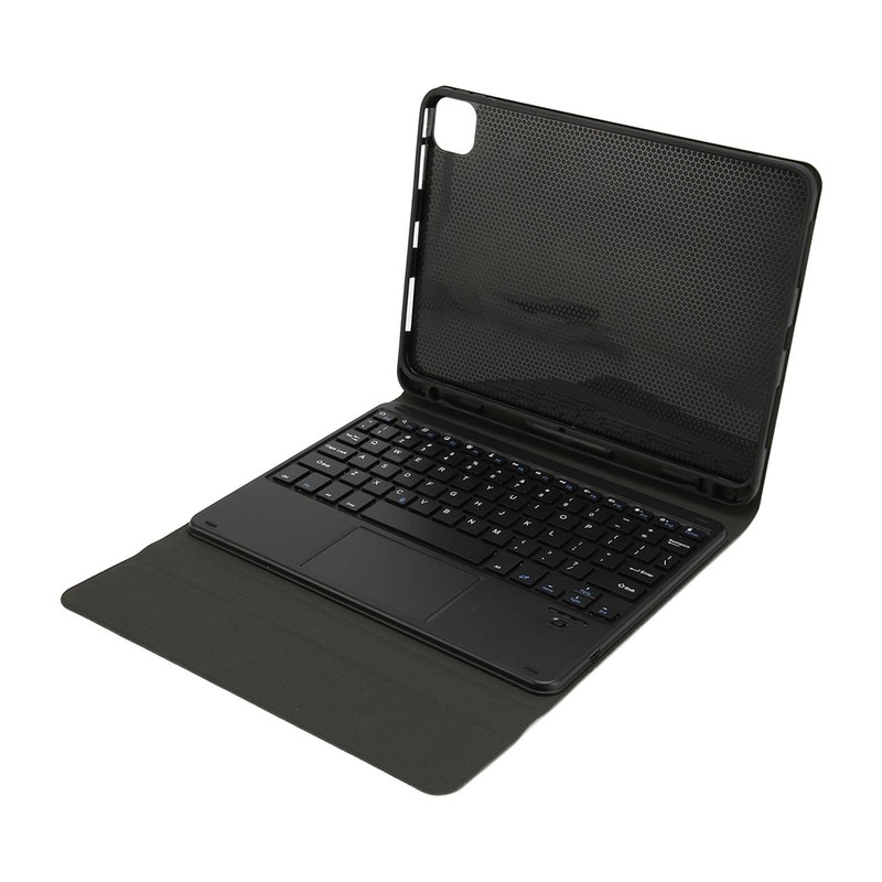 Tablet Keyboard Trackpad Magnetic Auto Sleep Kickstand Pencil Holder Wireless