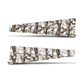 AMR Racing Universal Trim To Fit Sled Tunnel Graphics Kit Snowmobile Decal Wrap TUNDRA CAMO