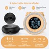uscce Dual Extra Loud Alarm Clock with Bed Shaker -
