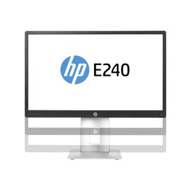 HP M1N99AA#ABA EliteDisplay E240 23.8'' 1080p Full HD LED-Backlit LCD Monitor, Black/Silver