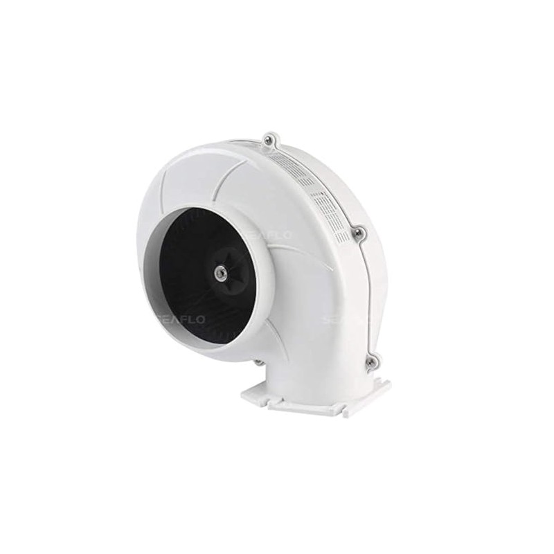 SEAFLO Flange Mount Bilge Air Blower 320CFM Boat Ventilation Marine