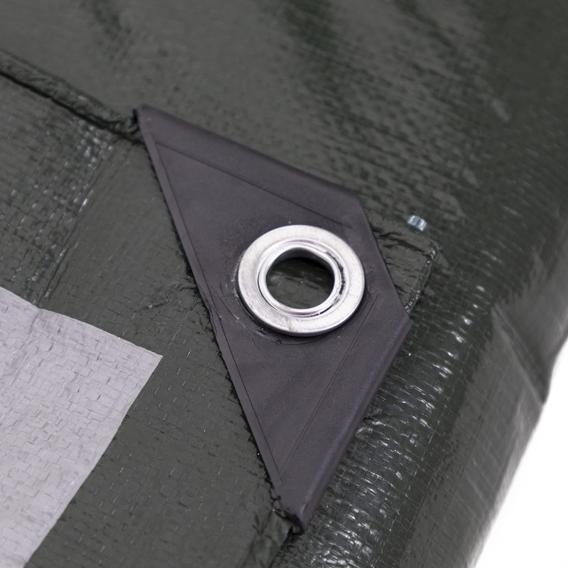 Kotap 15 x 30 Ft. Heavy-Duty Protection/Coverage Tarp, 8-mil, Reversible,