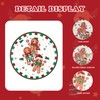 48 Pcs Christmas Gingerbread Man Paper Plates Gingerbread Candy Cane