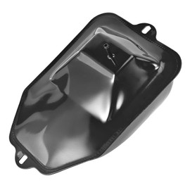 Trkimal Metal Gas Fuel Petrol Tank for 50cc 70cc 90cc 110cc 125cc Roketa Taotao Sunl Coolster JCL ATA Baja MotorsportsVitacci BMS Buyang Coolsport Eagle Peace kazuma ATV Quad (Metal-B)