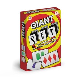 Set Giant Card Games for Kids - Jumbo Playing Cards, Matching Game, Learning Games, Fun Family Games, Game Night, Travel Games, Multi-Player Card Game