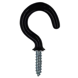 DAIDOHANT 10185184 Hanging Hardware and Hooks, Color, Western Light Hanging, Black, 1.6 inches (40 mm), (A) 1.0 x (B) 0.6 x 0.6 x (C) 0.3 inches (25 x 15 x 8.5 mm), Iron, 3 Pieces