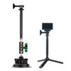 Aluminum Alloy Extension Rod, 15cm Selfie Stick with 1/4 Inch