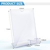 zavekia 8.5 x 11 Acrylic Sign Holder with Business Card
