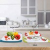 Cutting Boards for Kitchen, Plastic Chopping Board Set of 4