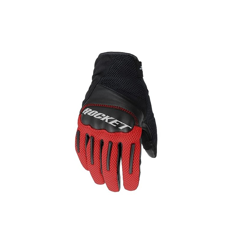 Optic Glove Rd/Bk Lg