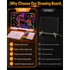 JoyRapt LED Drawing Board for Kids, Gift for Girls Age