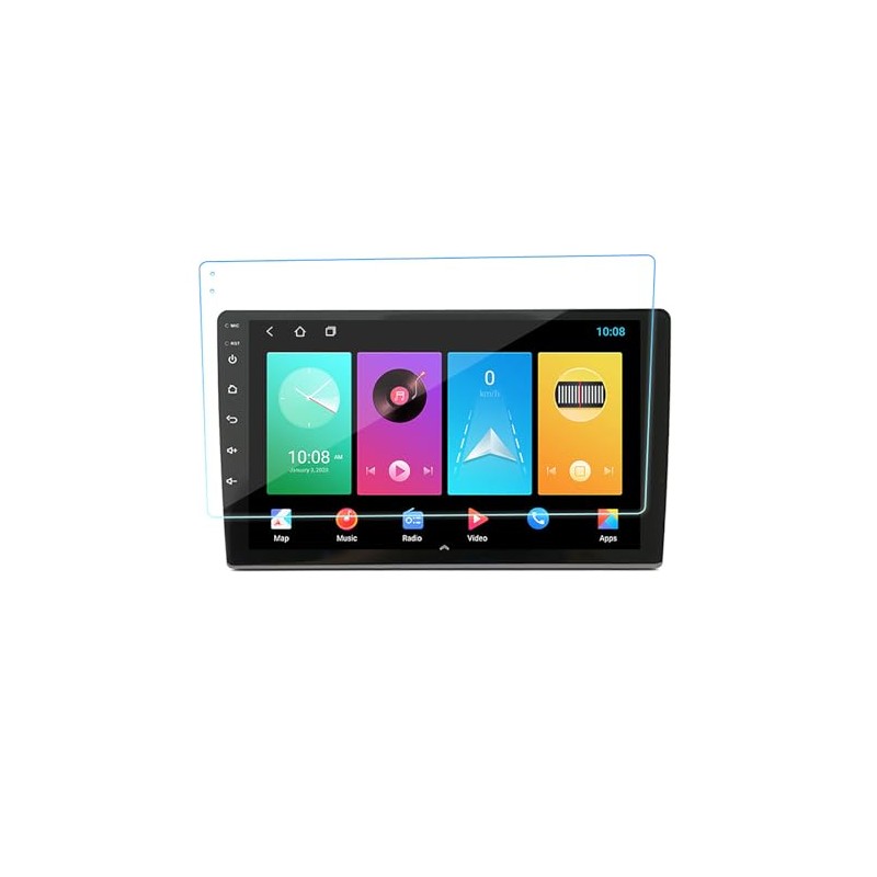 Navigation Screen Protector Anti-Glare Anti-Fingerprint Central Control Navigation Tempered Film