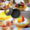 DATANYA 12Pack Mini Tart Pans Removable Botttom 3 Inch Egg