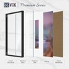VCK 16x20 Picture Frame Black, High-End Aluminum Metal Poster Frame