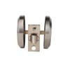 Dixiao 304 Stainless Steel Round Hidden Recessed Cup Door Lock,
