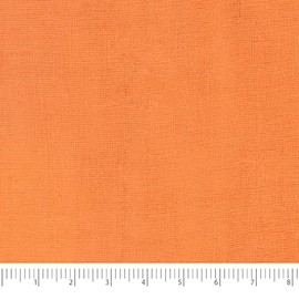 Roc-lon 100% Organic Cotton, 60"/61", 4-layer Solid Muslin/Gauze, Orange, Cut by Yard