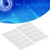 10pcs Aluminum Flat Connecting Joining Plate Flat Straight Mending Joining