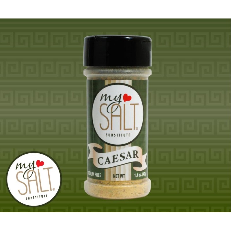 MySALT Caesar Seasoning and Salad Dressing Mix – Sodium-Free –