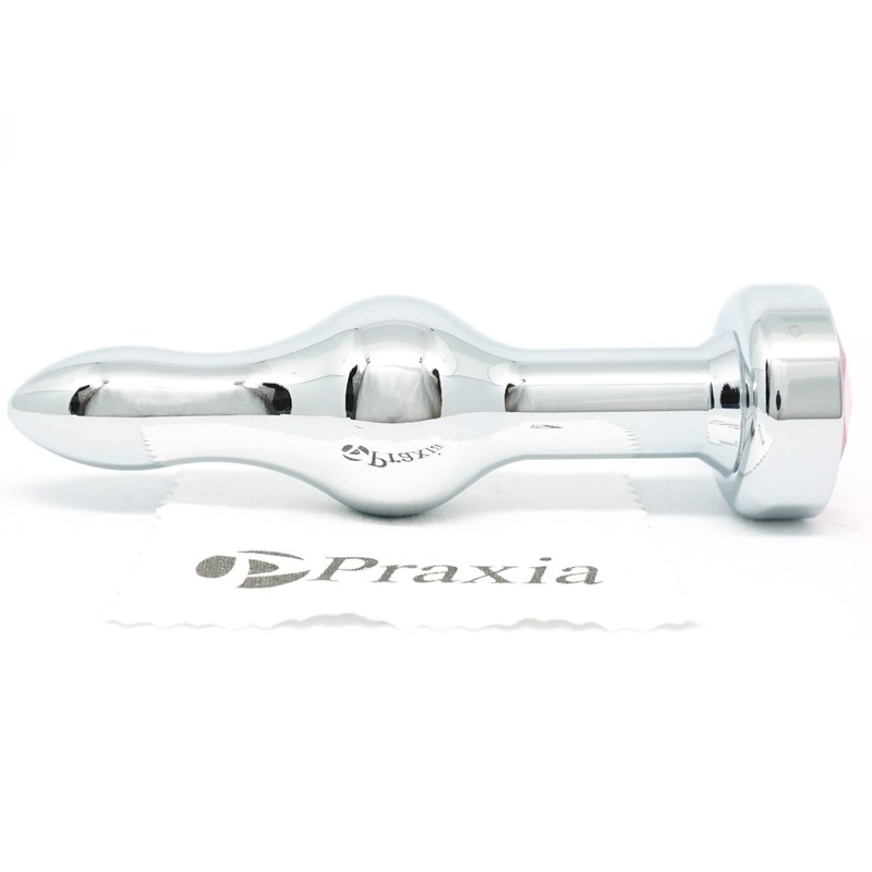 Praxia Jewelry, Plug, C Type, Pink, Maximum Diameter 1.1 inches