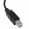 Universal CONNEX- 3 Ft. Printer Scanner Cable - 90 degree