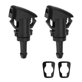 2 Pack Car Front Windshield Washer Nozzles, 986302K100 Windscreen Washer Jets, Wiper Nozzle Washer Sprayer Jet Sprinkler Compatible with Kia Sportage, Hyundai I30, I20, Tucson, Venga, Soul 2008-2011