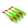 Zanderfang - Rubber Fish Zander Rubber Fish Green - Pack