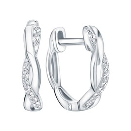 11mm Pave diamond Huggie Hoops, 14k Gold Minimalist Hoop Earring, Diamond huggie earring, Everyday hoops, Gifts for her.