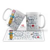 Taza Día Del Maestro Maestra Teacher Miss Con Nombre Y