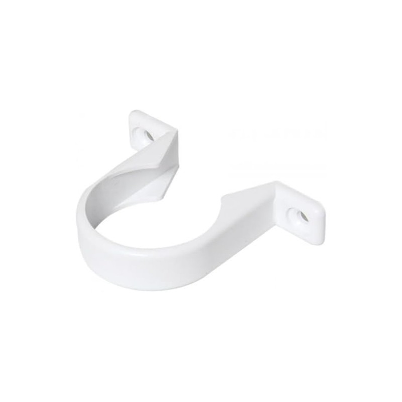 40mm Waste Pipe Clips, Waste Compression and Push-Fit Fittings (Pack